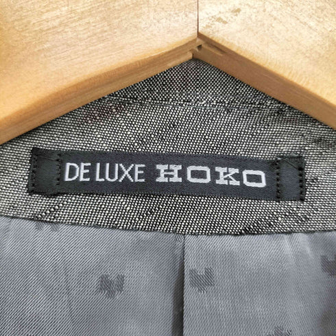 シルク100 比翼ステンカラーコート メンズ